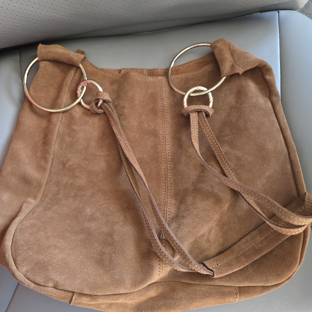 Claudia brown suede nwot